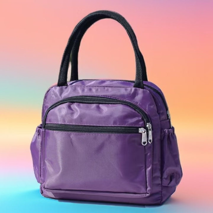 Insulated Cat Print Lunch Cooler Bag Kalsten