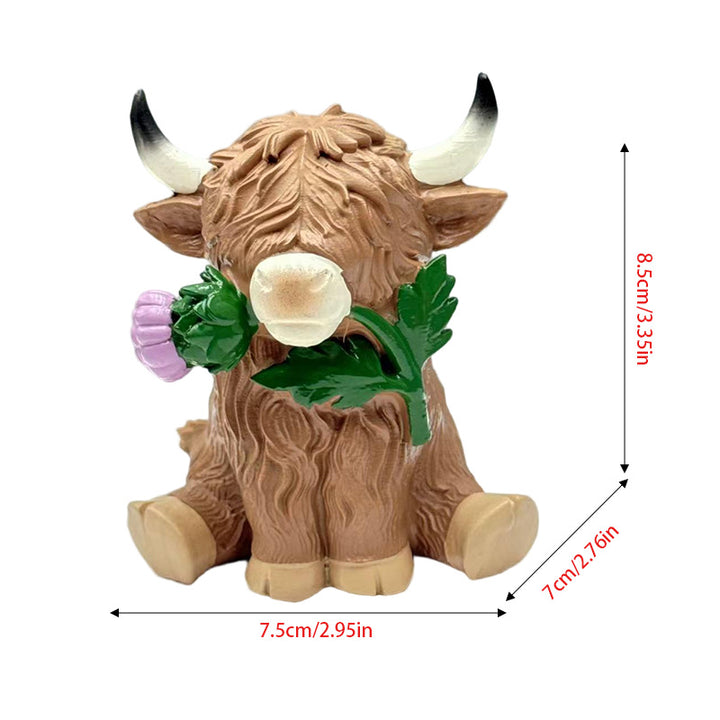 cute decorative horned cattle Kalsten
