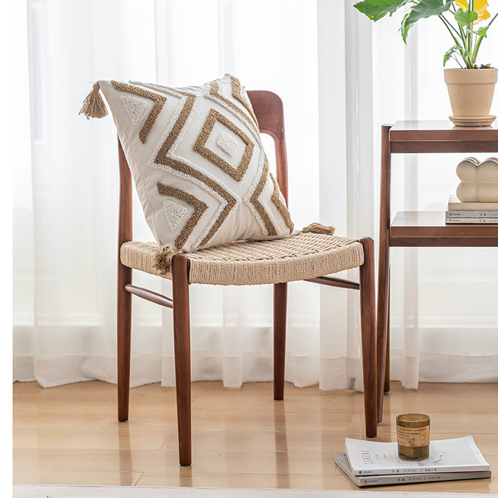 Artistic Geometric Cushion Accent Cushion
