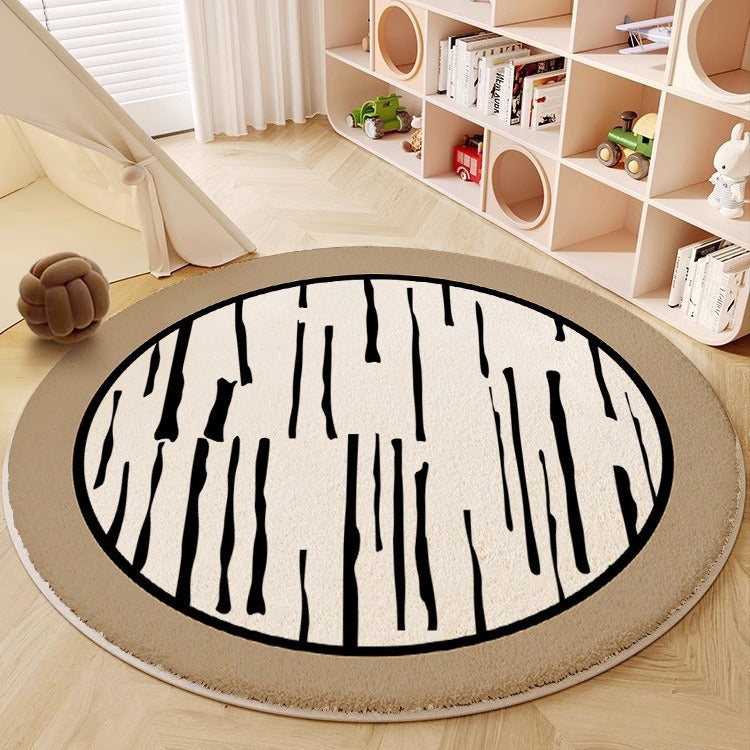 Abstract Circular Area Rug Kalsten