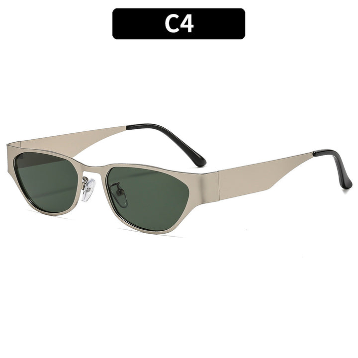 Angular Cat-Eye Sunglasses