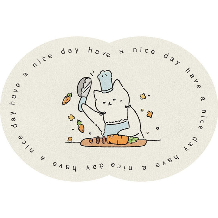 Unisex Cute Cartoon Pet-Themed Mat Kalsten