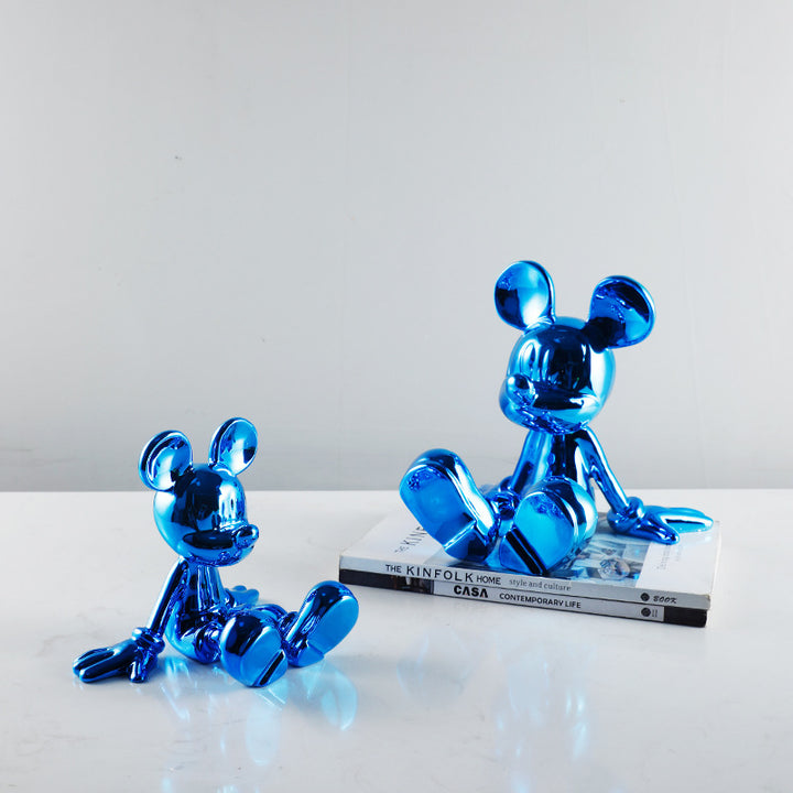 Artistic Chrome Figurine