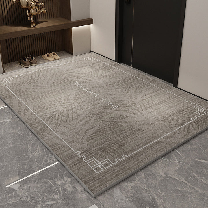 Elegant Tropical-Themed Entryway Mat Kalsten