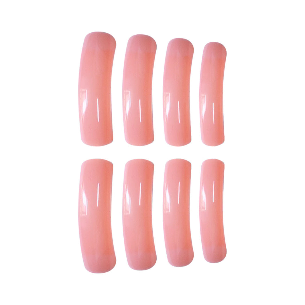 Glossy Long-Length Press-On Nail Set Kalsten
