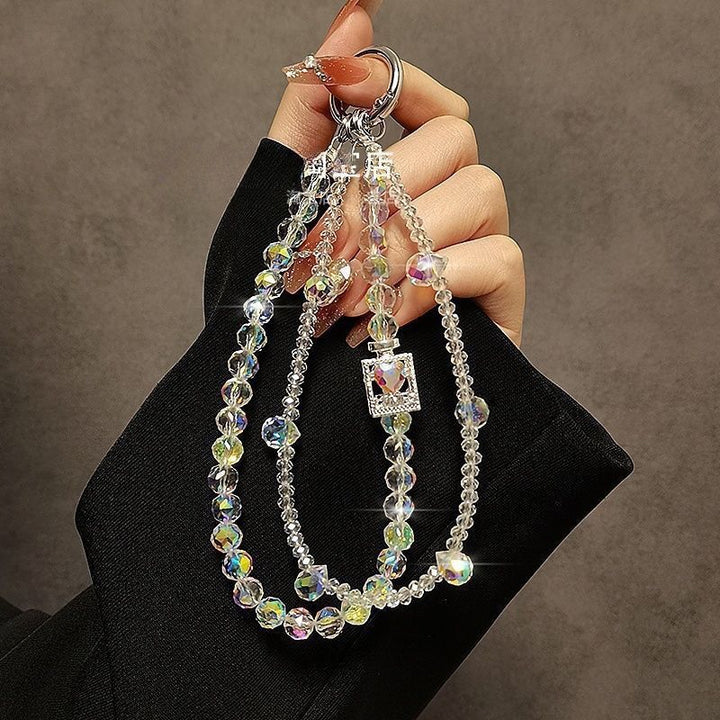 Elegant Beaded Charm Key Holder Kalsten