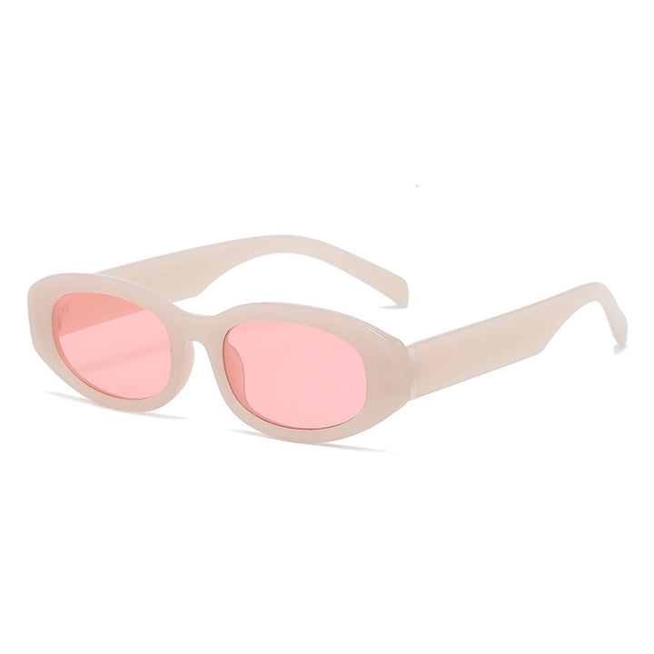 Ladies fashionable sunglasses in minimalist oval design Kalsten