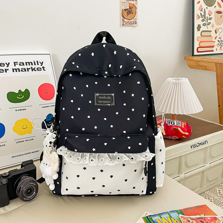 Playful Star-Patterned Backpack Kalsten