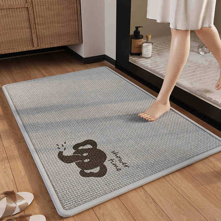 Soft Plush Bathroom Mat Kalsten