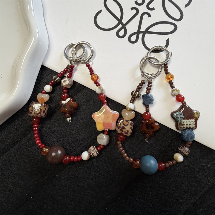 Decorative Beaded Keychain Kalsten 1790134471