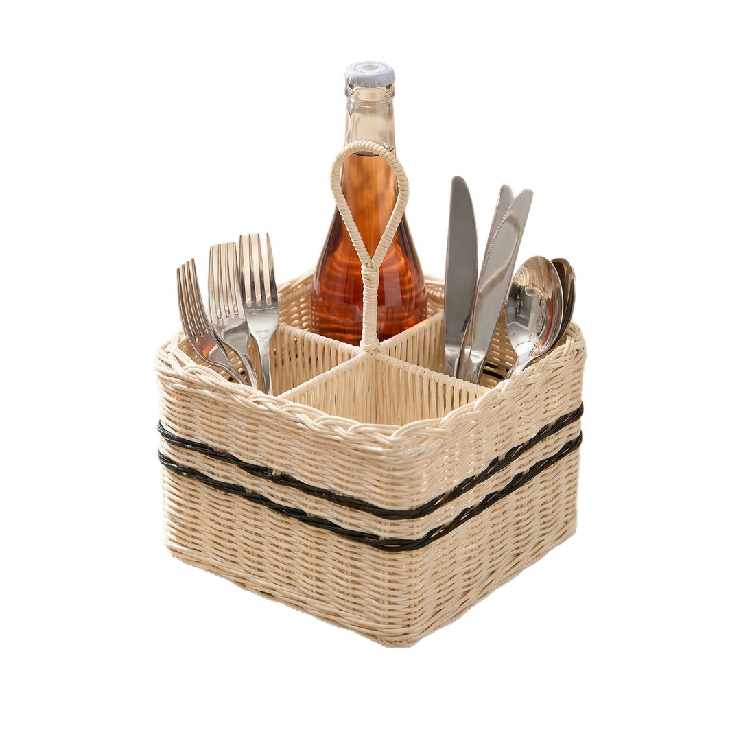 Practical storage basket with compartments Kalsten