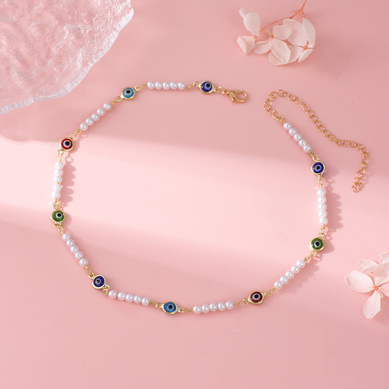Decorative Pearl and Butterfly Eyewear Chain Kalsten