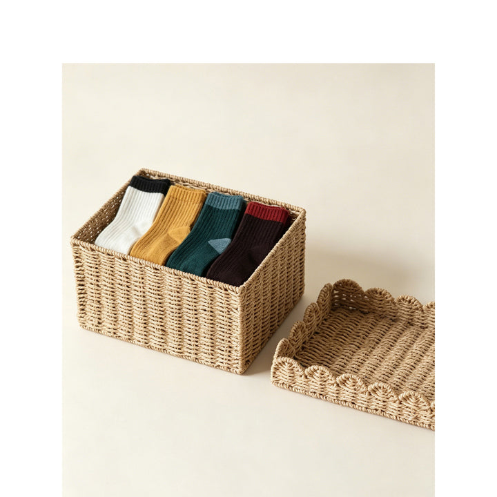 Basket with lid Kalsten