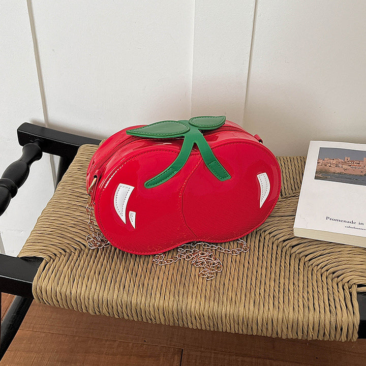 WoQuirky Statement Cherry Shaped Crossbody Bag Kalsten