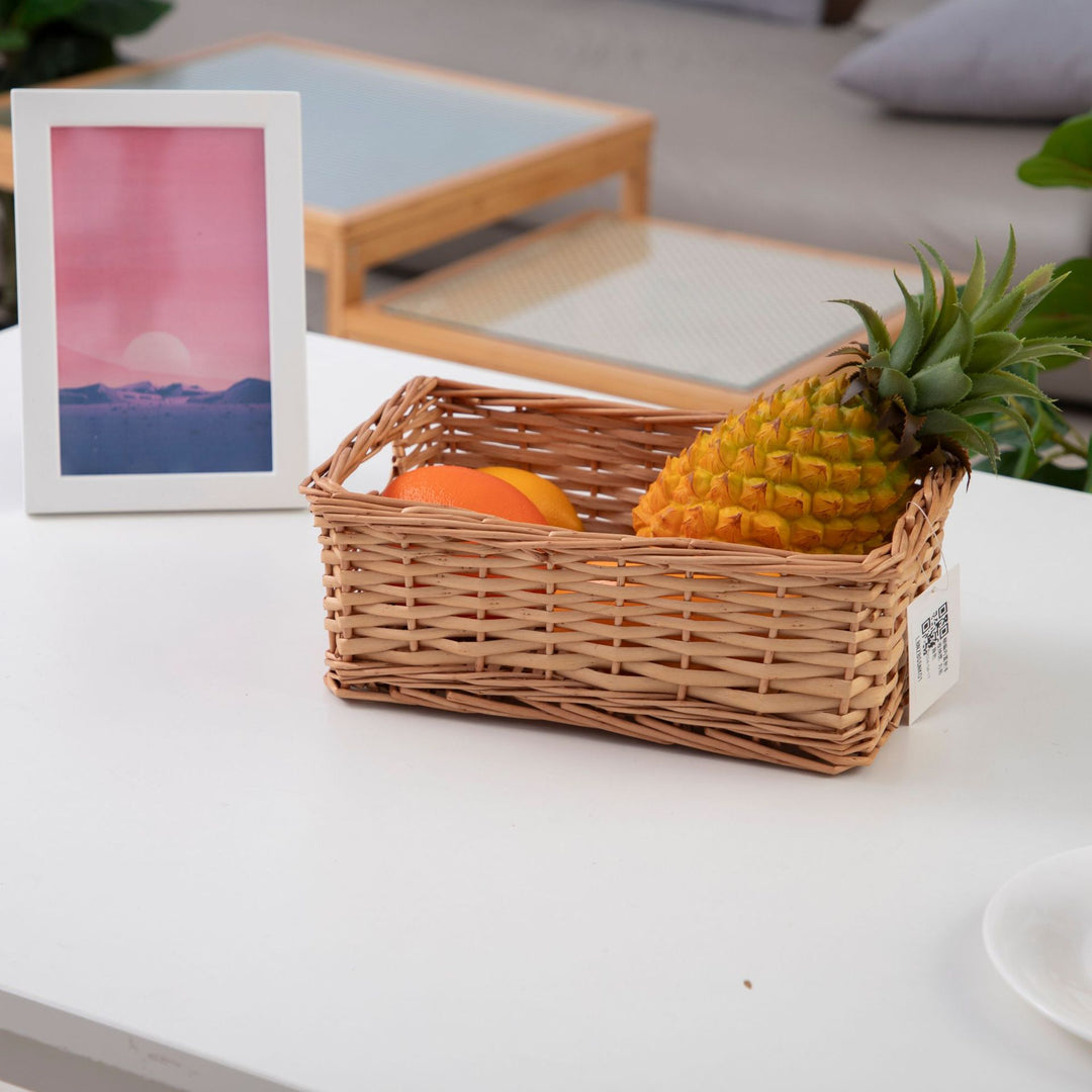 Woven Rectangular Storage Basket Kalsten