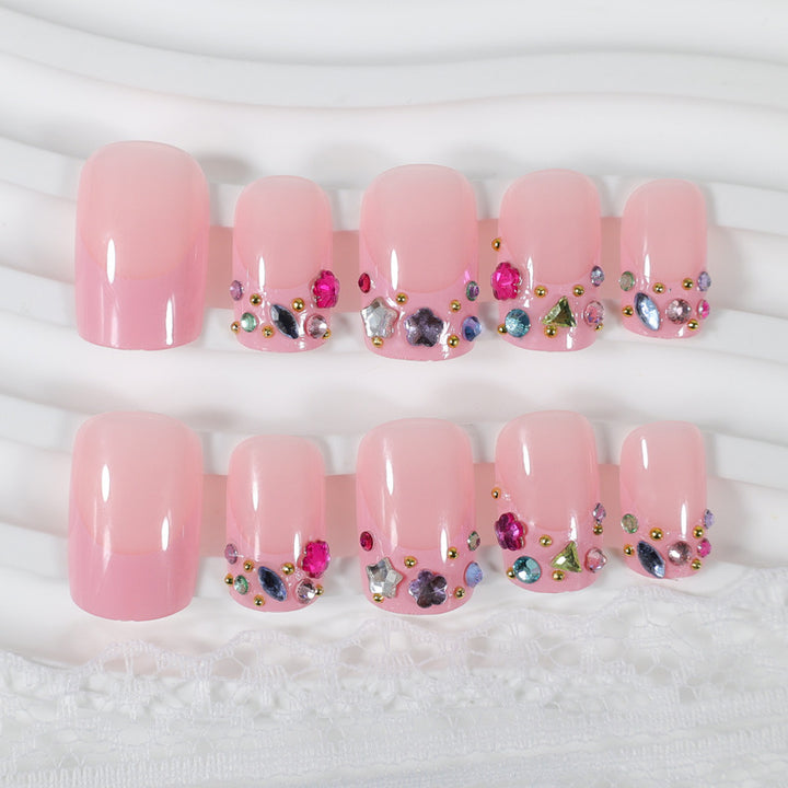 Nail art set with sparkling decorative elements Kalsten