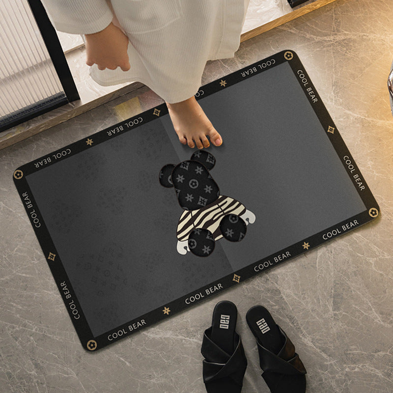 Cartoon-Themed Non-Slip Bath Mat