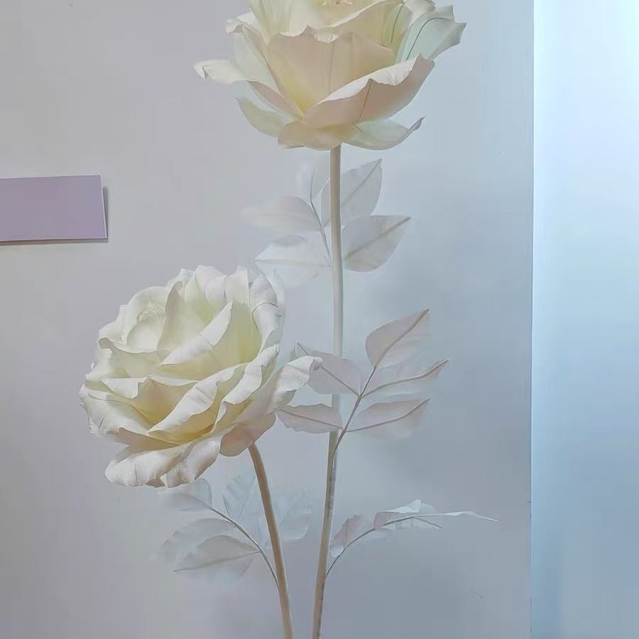 Elegant Decorative Paper Rose Arrangement