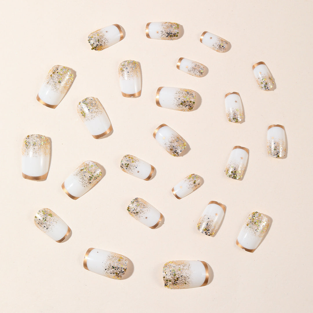 Glamorous Glitter Nail Art Kalsten