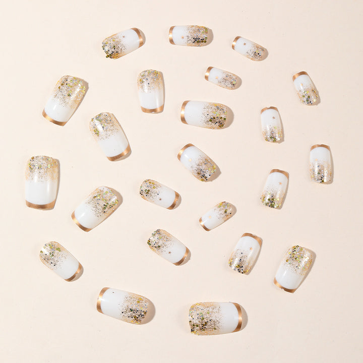 Glamorous Glitter Nail Art Kalsten