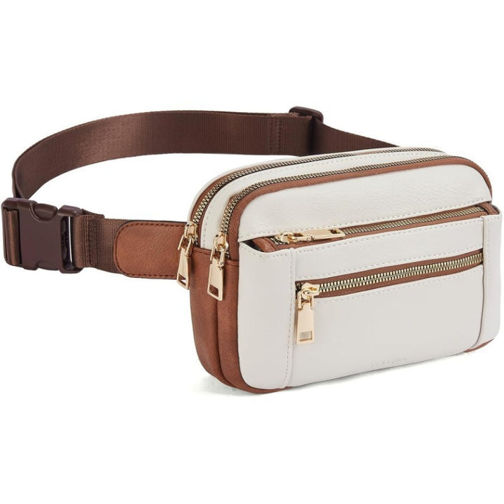 Elegant Leather Fanny Pack Kalsten