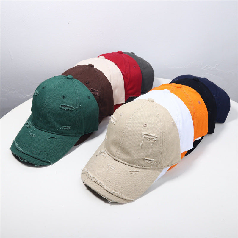 Women's Distressed Classic Baseball Cap Kalsten