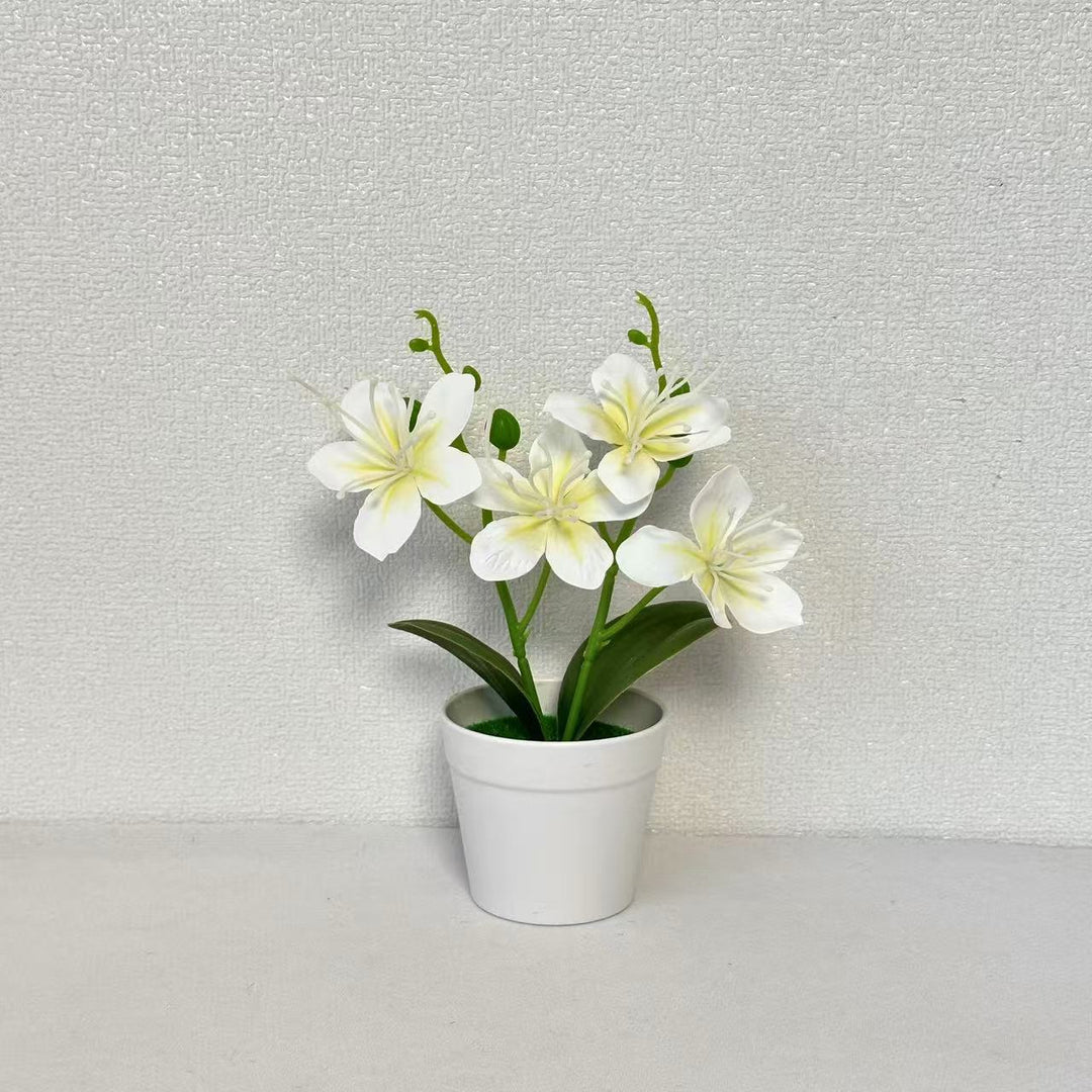 Lifelike Faux Flower Arrangement for Home Decor