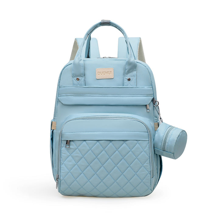 Quilted Multi-Compartment Backpack Kalsten