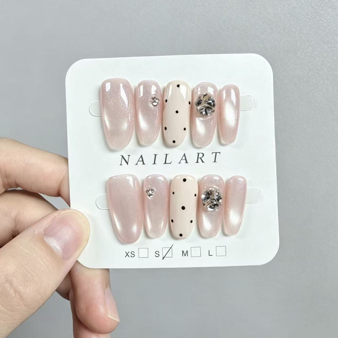 Premium Artistic Press-On Nail Set Kalsten