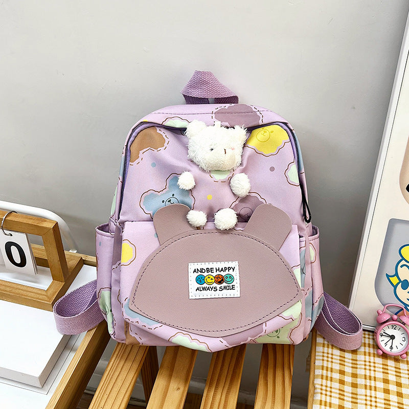 Cute Plush Animal-Themed Mini Backpack Kalsten