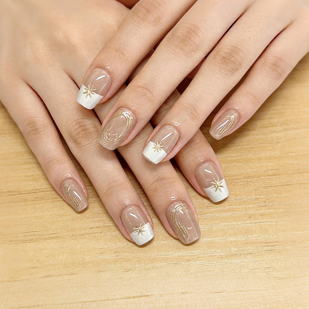 Elegant Press-On Nail Set Kalsten