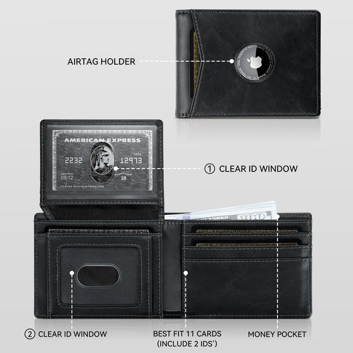 Classic Leather Wallet with RFID Protection Kalsten