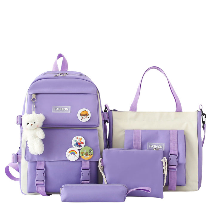 Charming Multi-Piece Back to School Backpack Set Kalsten