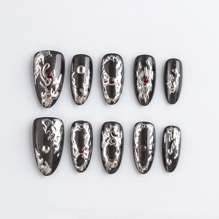 Artistic Sculpted Nail Art Kalsten