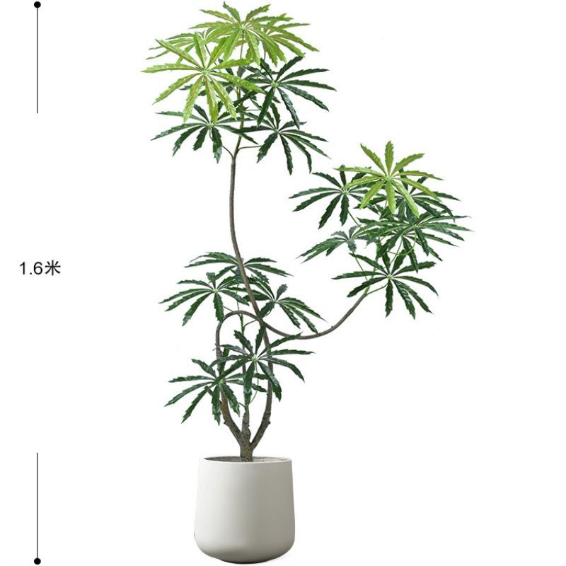 Lifelike Potted Artificial Plant