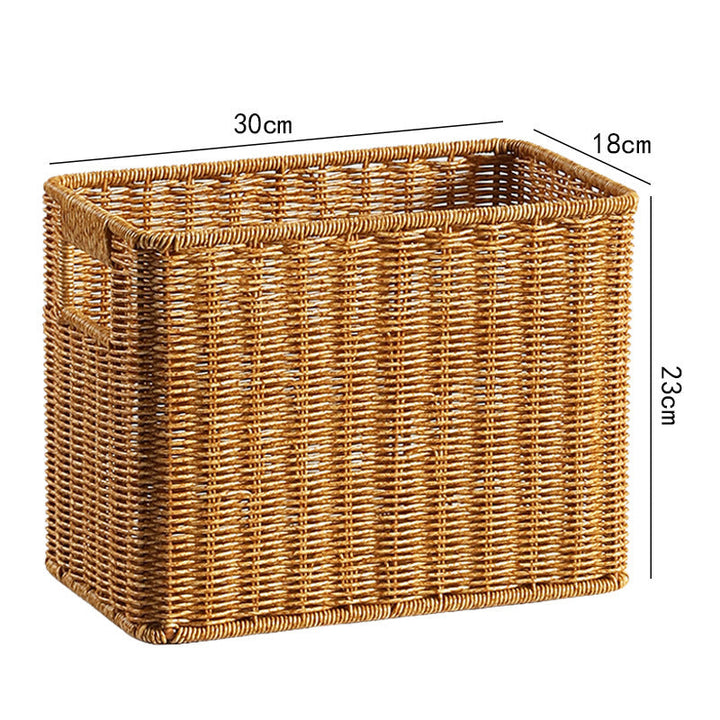 Handcrafted Wicker Storage Tray Kalsten