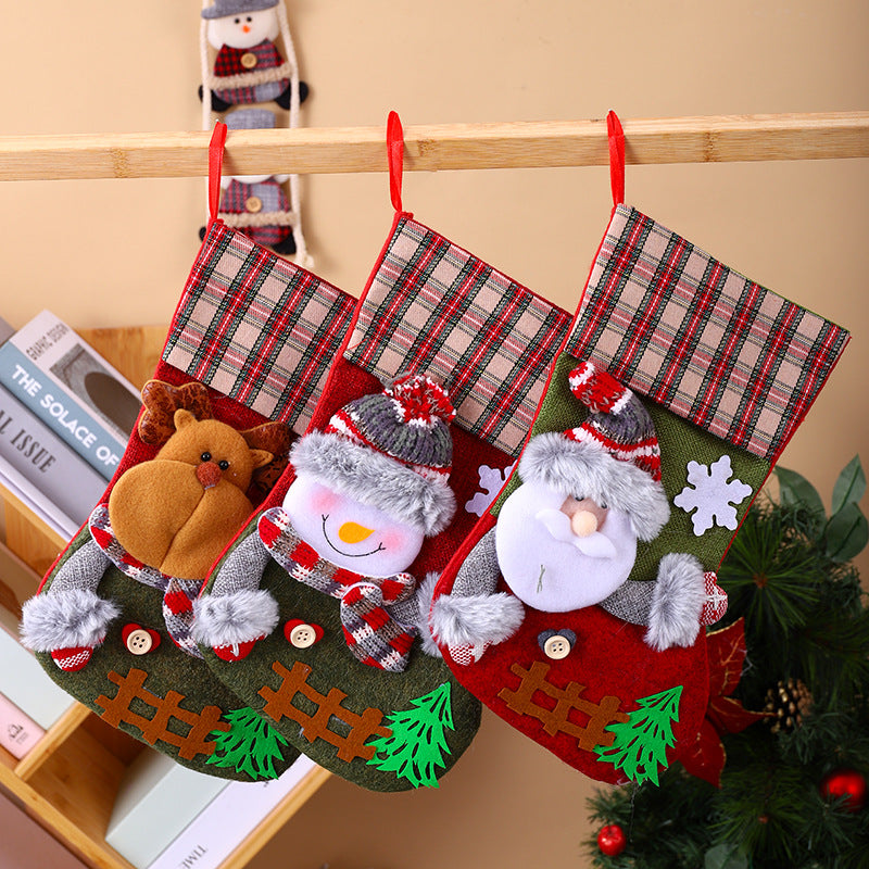 Christmas stocking with creative designs Kalsten