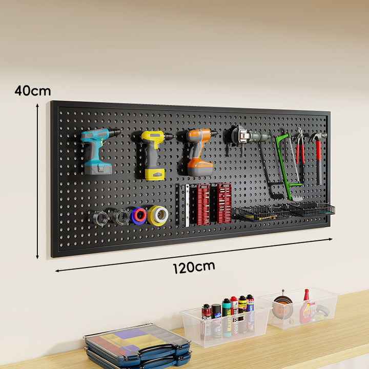 Pegboard Double-Prong Metal Hooks Compact Heavy-Duty Display Hangers