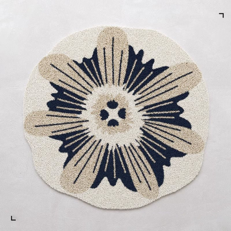 Floral Shaped Area Rug  1789754099