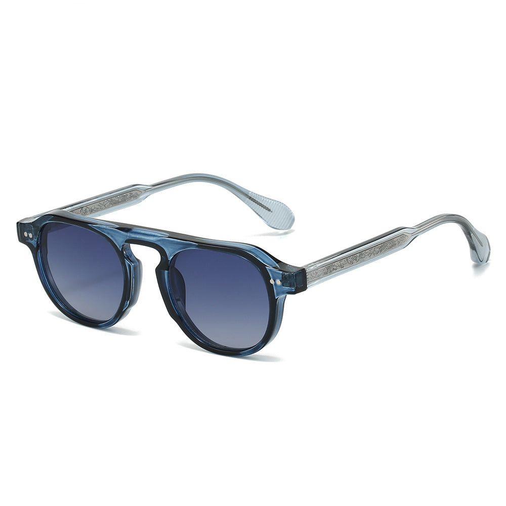 Retro-Inspired Oversized Round Sunglasses Kalsten