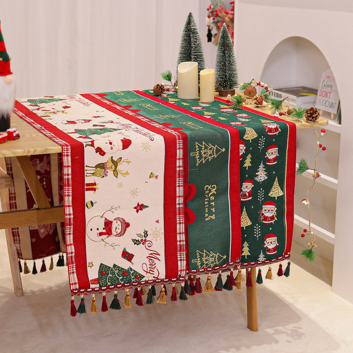 Festive table runner Kalsten