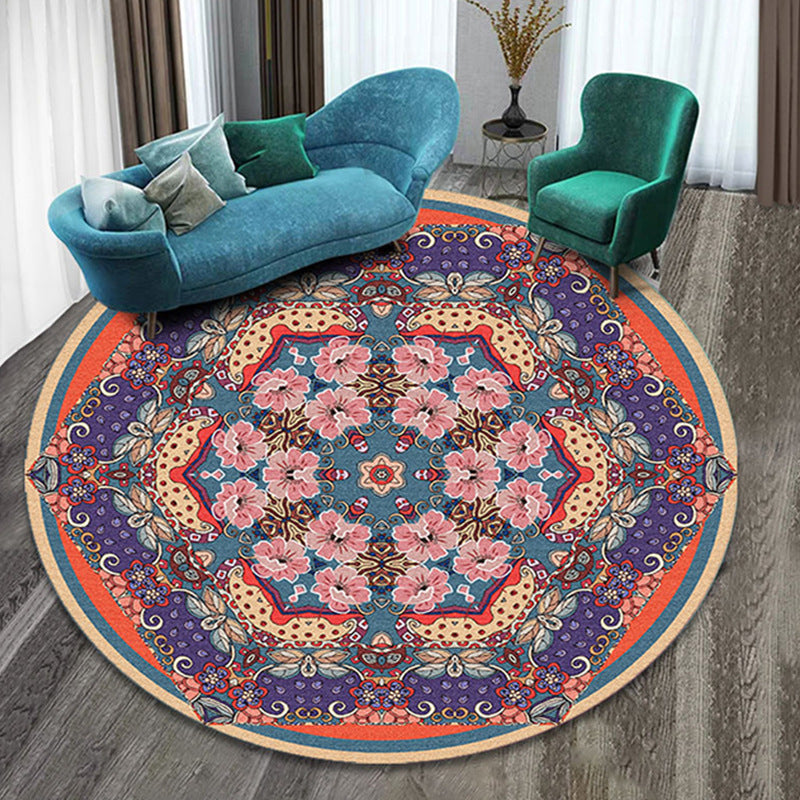 Artistic Mandala Pattern Area Rug