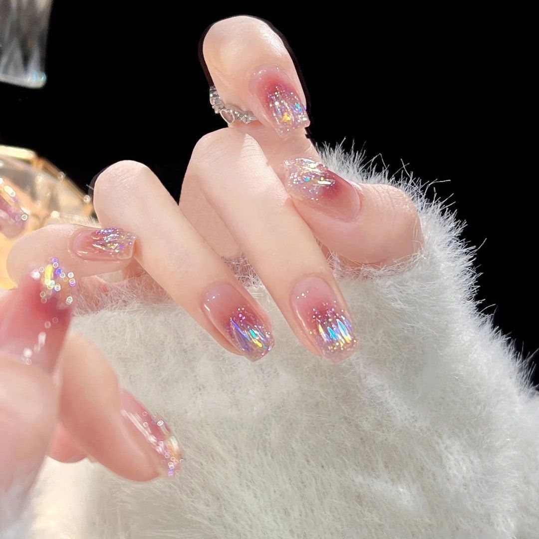 Glitter Ombre Nail Set Kalsten