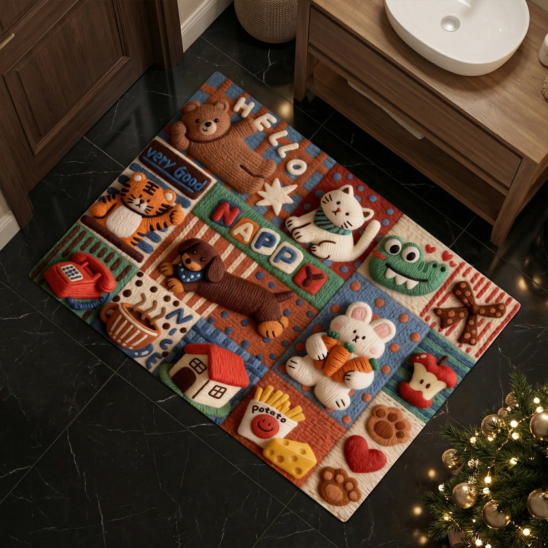 Fun Pet-Themed Doormat Kalsten