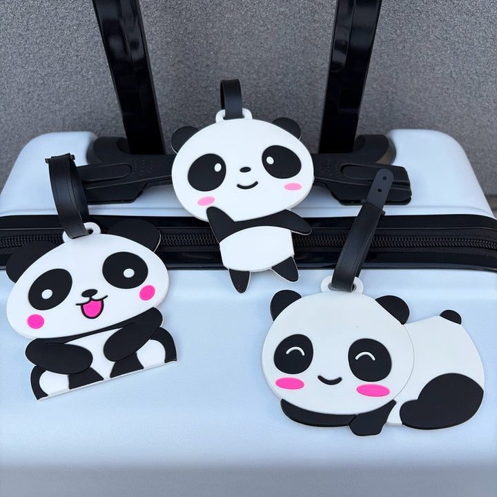 Panda-Themed Luggage Identifier Kalsten