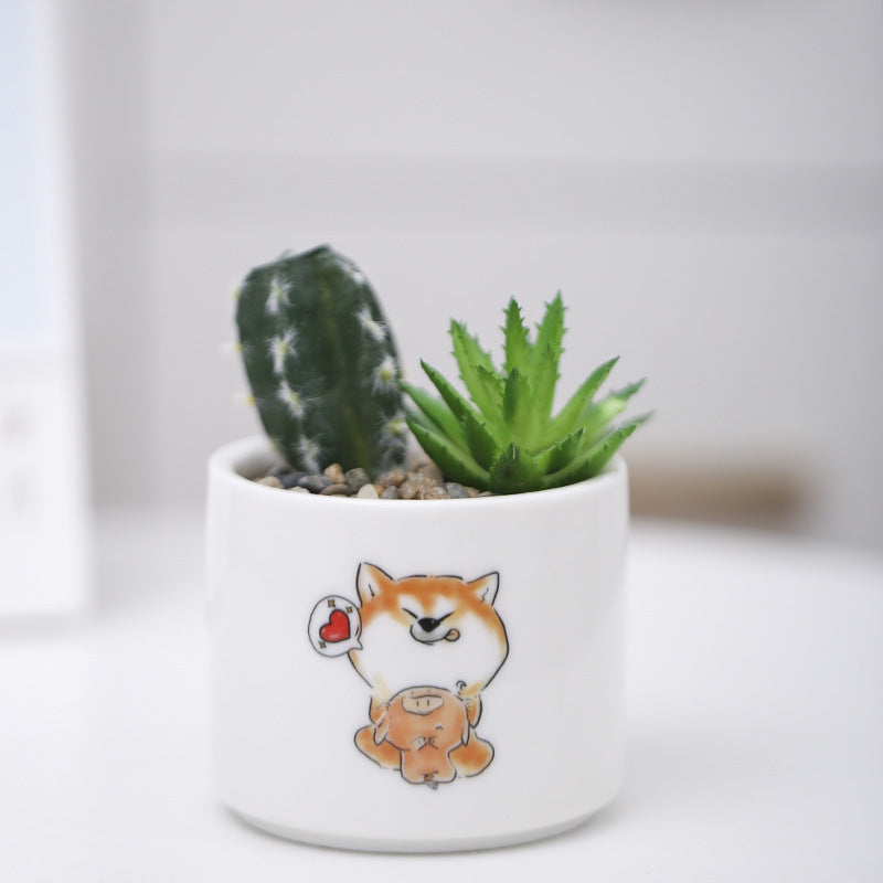 Cute Animal-Themed Succulent Planter Kalsten