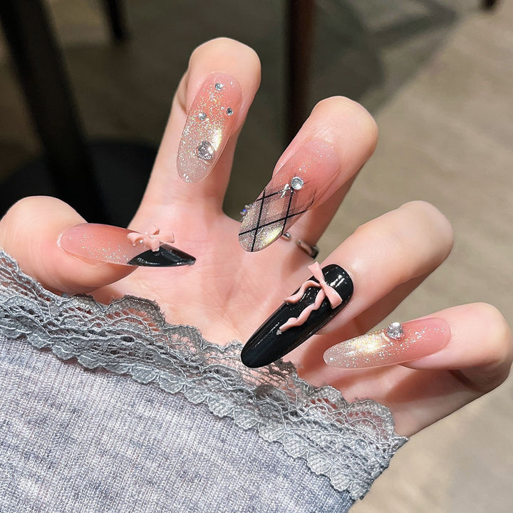 Artistic Ocean-Inspired Press-On Nail Design Kalsten