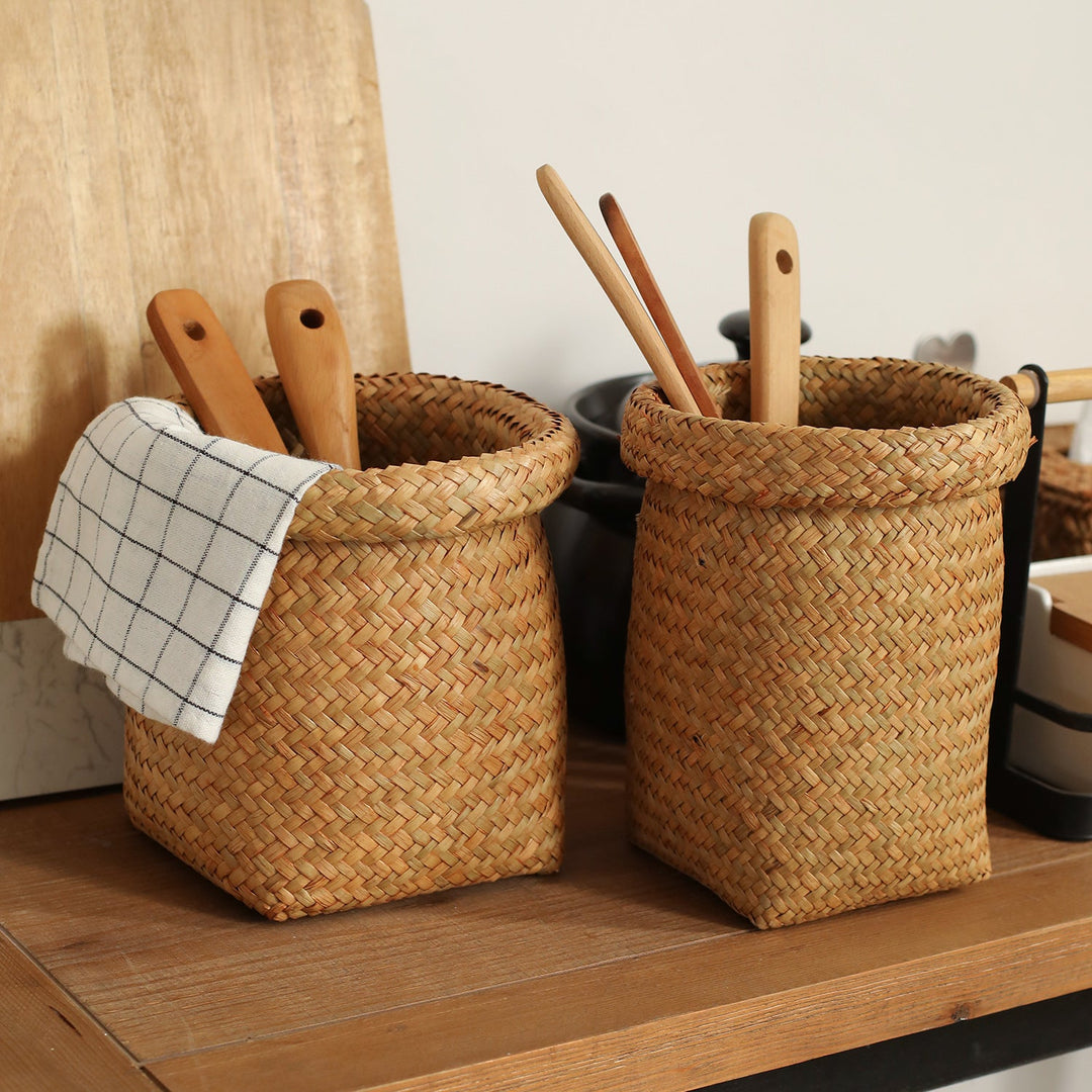 Artisan Woven Storage Container Kalsten