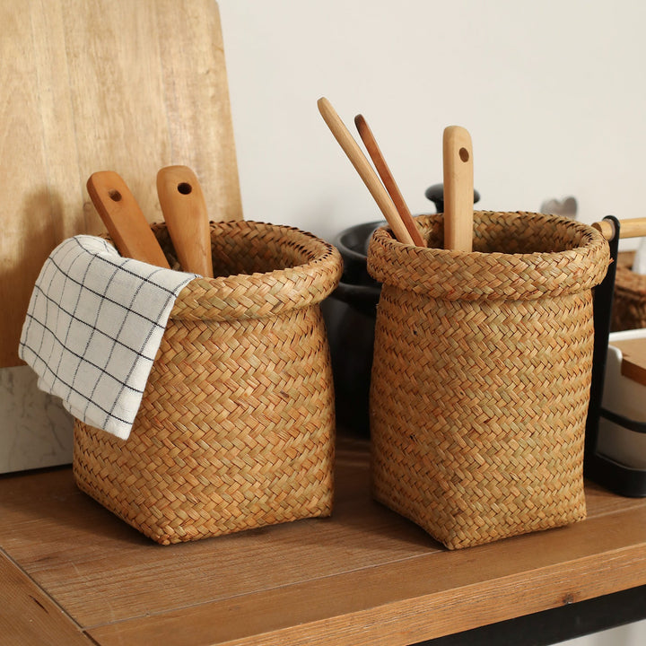 Artisan Woven Storage Container Kalsten
