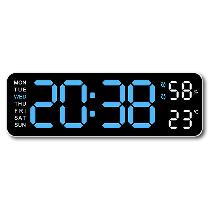 Digital alarm clock with room temperature and humidity display Kalsten